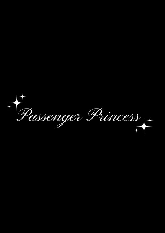 Innenspiegel Autosticker Passenger Princess