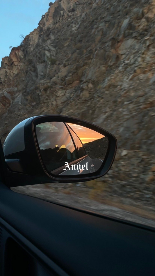 Schriftstil-Muster Angel