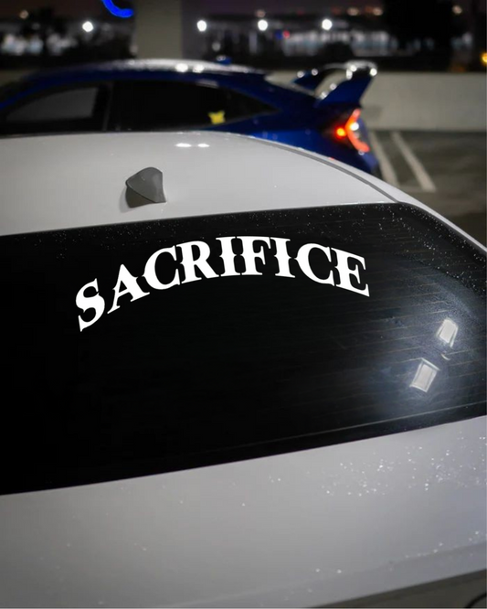 Schriftstil-Muster - Sacrifice