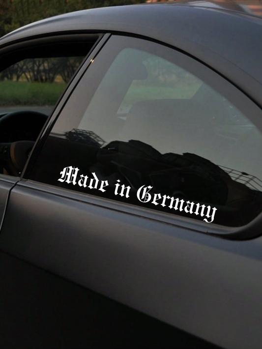 Schriftstil-Muster - Made in Germany