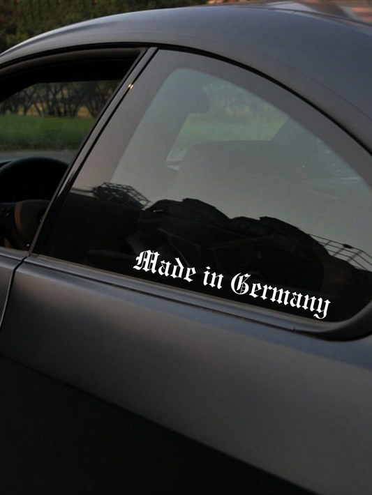 Schriftstil-Muster - Made in Germany