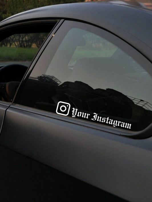 Personalisierte Schriftzüge - Instagram/Icon (Feld Personalisierung Angeben)