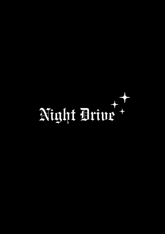 Innenspiegel Autosticker Night Drive