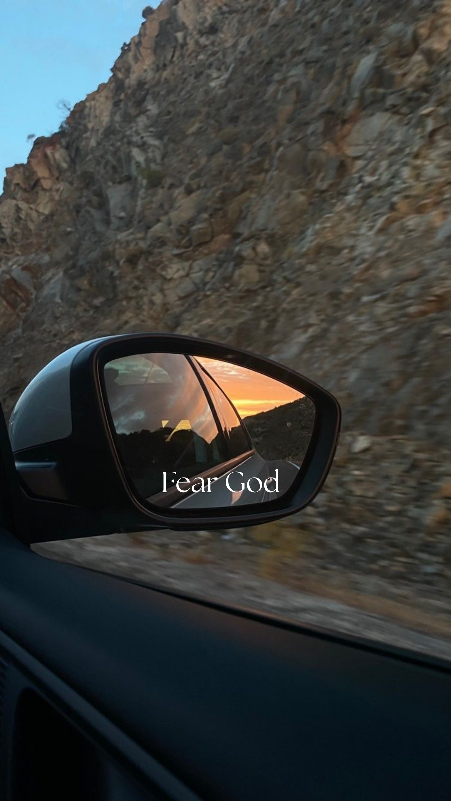 Schriftstil-Muster - Fear God