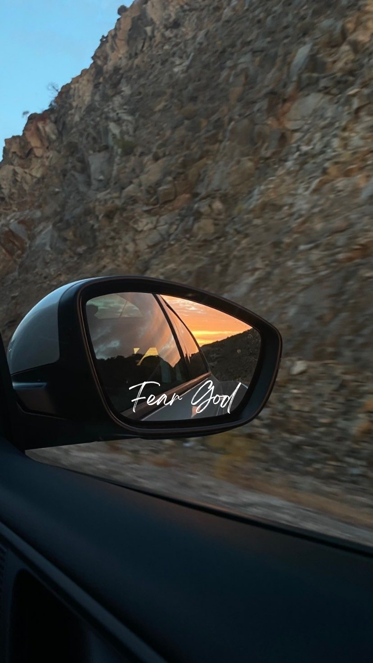 Schriftstil-Muster - Fear God