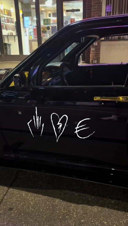 Sticker-Motiv - F*CK THE WORLD