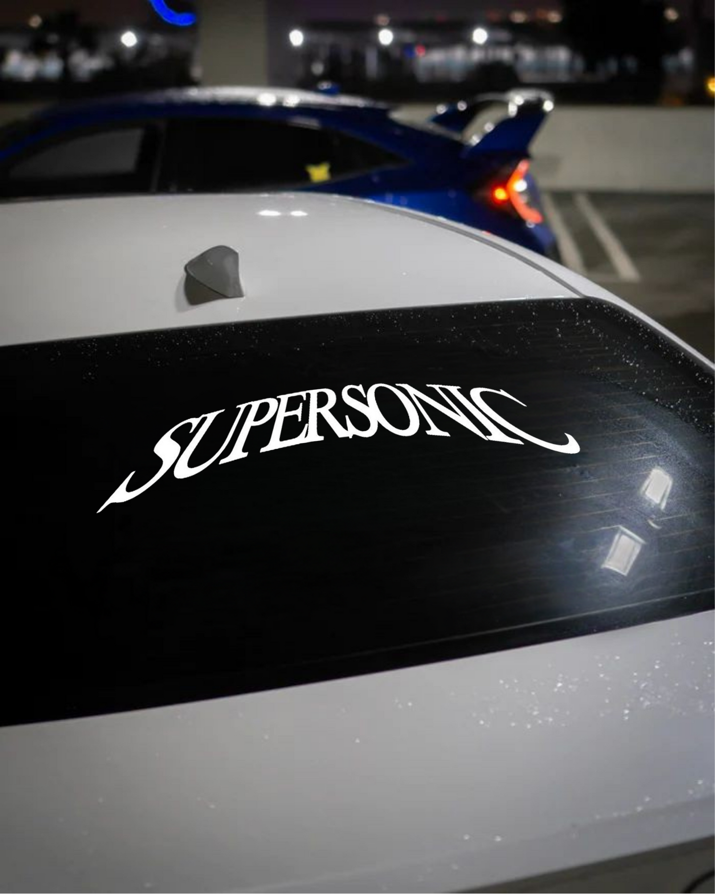 Schriftstil-Muster - Supersonic