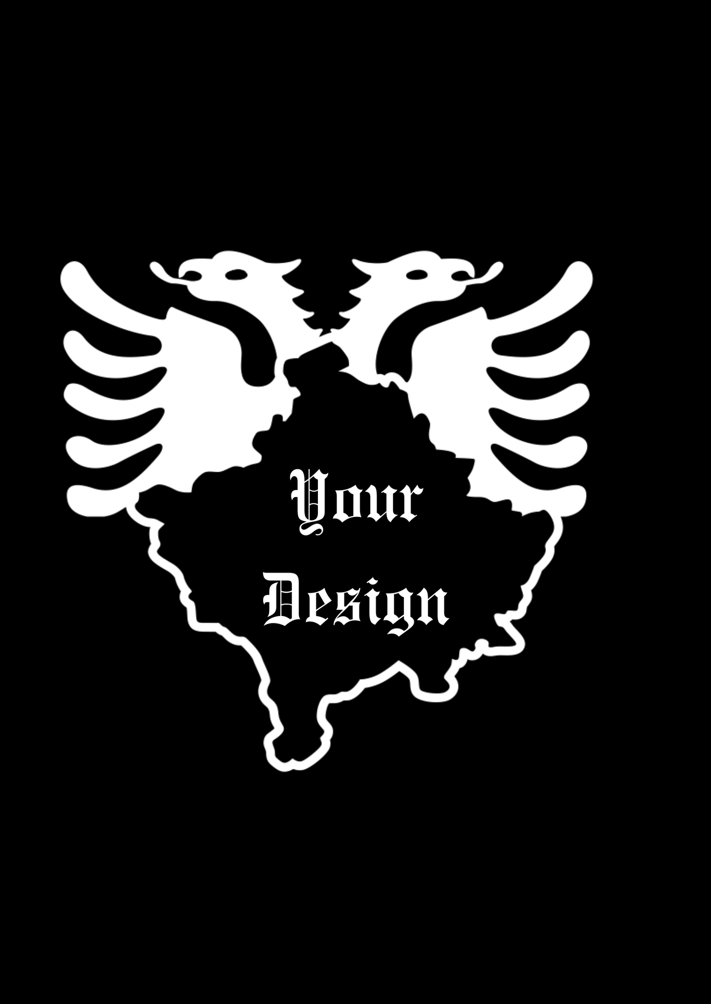 Personalisierte Shqiponja/Design (Feld Personalisierung Angeben)