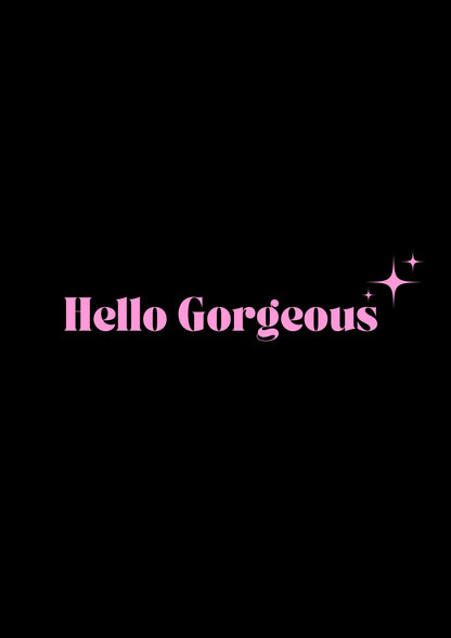 Innenspiegel Autosticker Hello Gorgeous