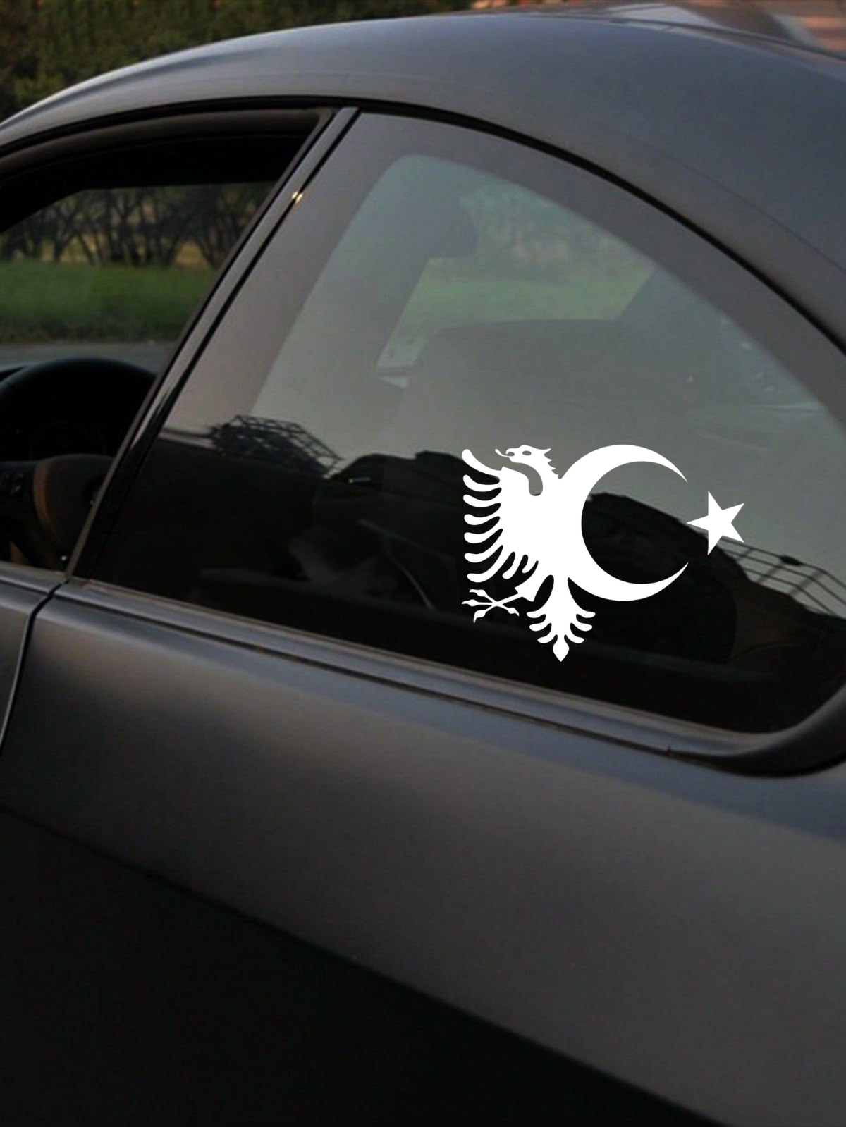 Sticker-Motiv - Albanien/Türkei