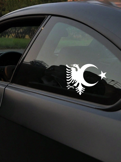 Sticker-Motiv - Albanien/Türkei