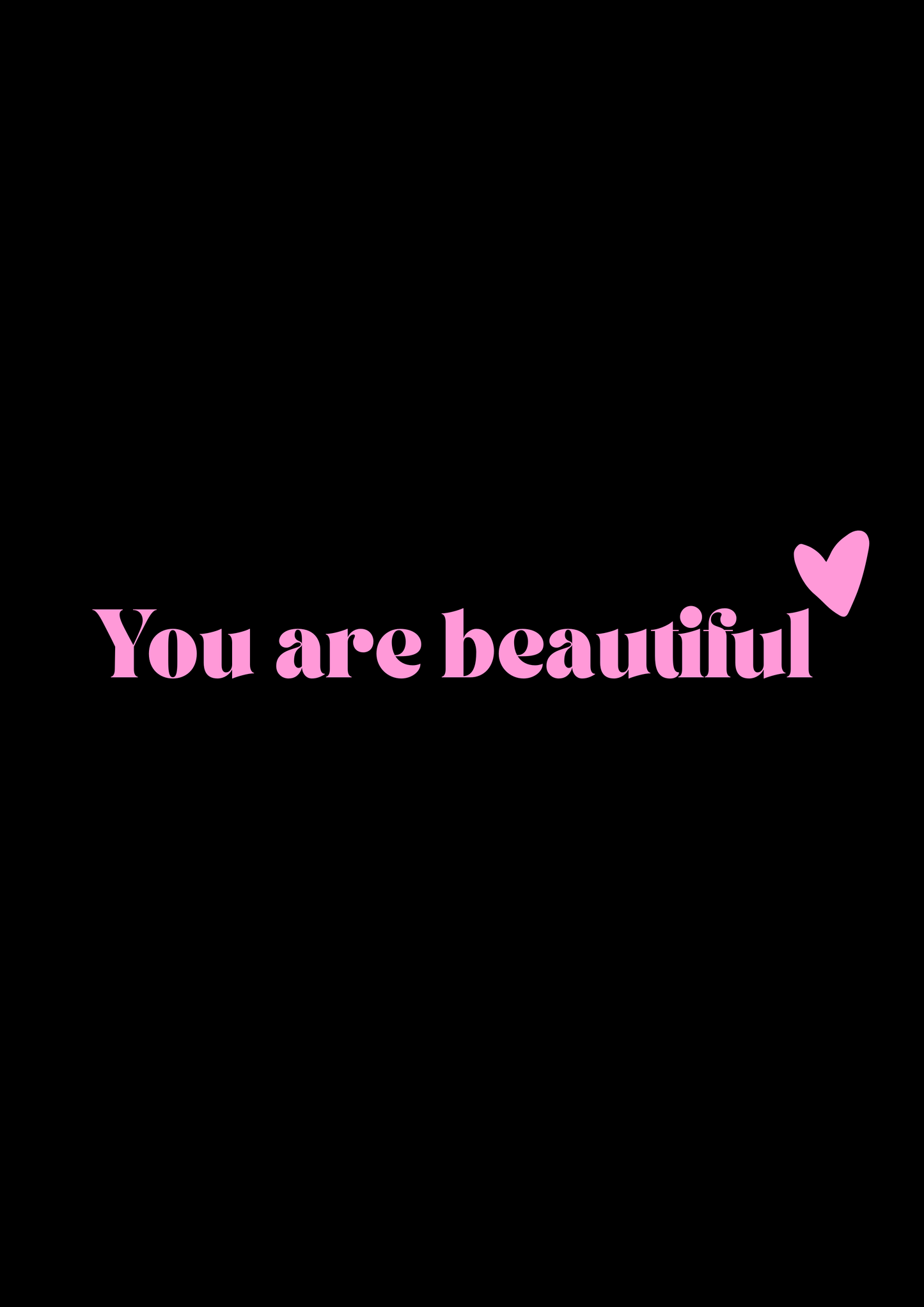 Innenspiegel Autosticker You are beautiful