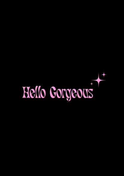 Innenspiegel Autosticker Hello Gorgeous