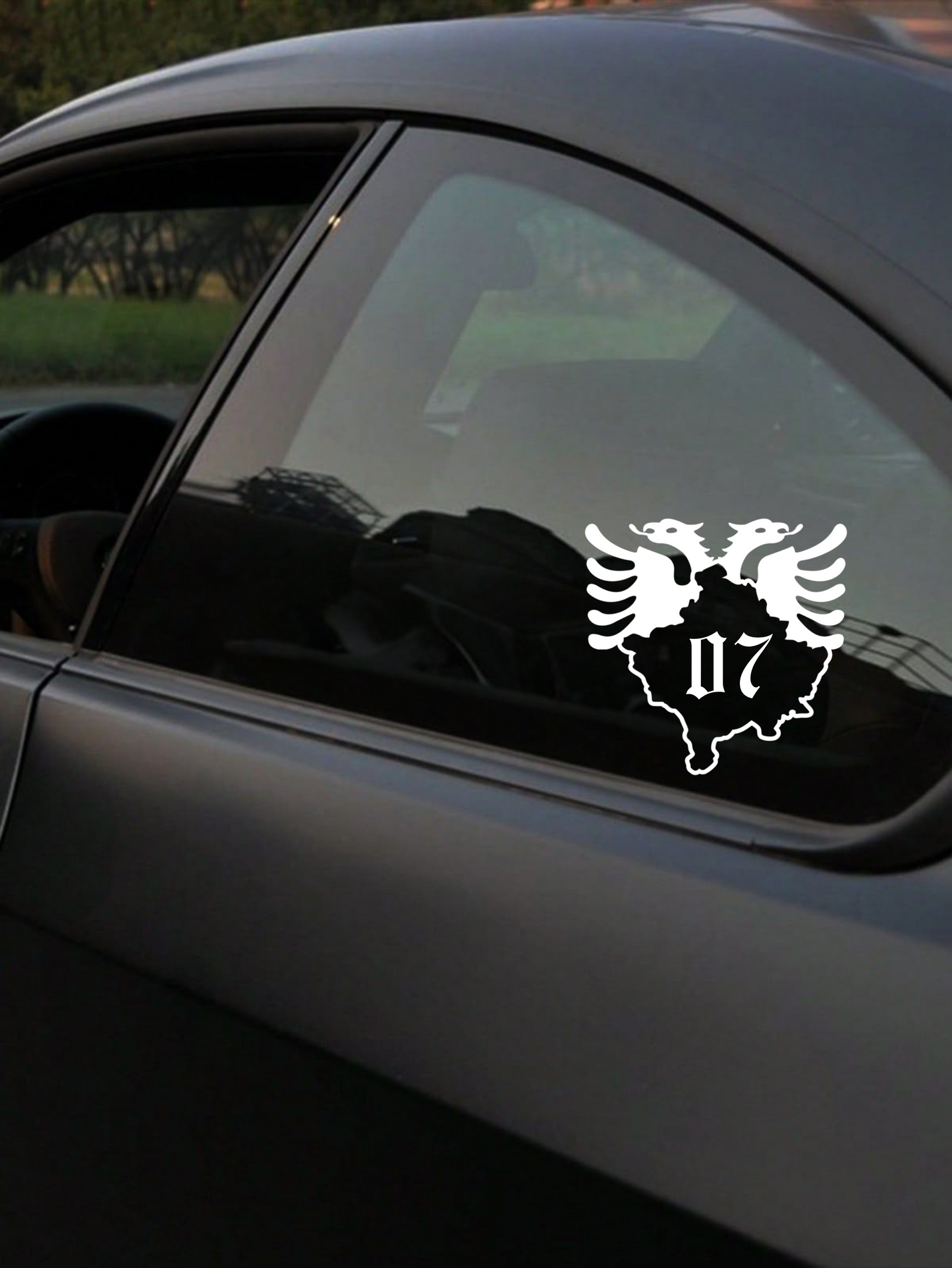 Autosticker - Shqiponja kosovo Gjakova 07