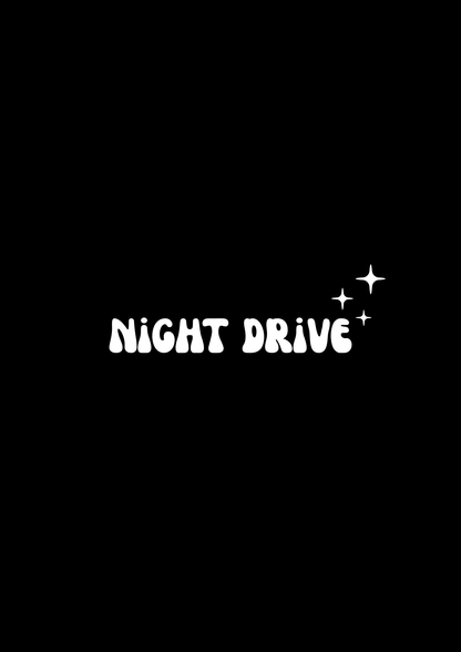 Innenspiegel Autosticker Night Drive