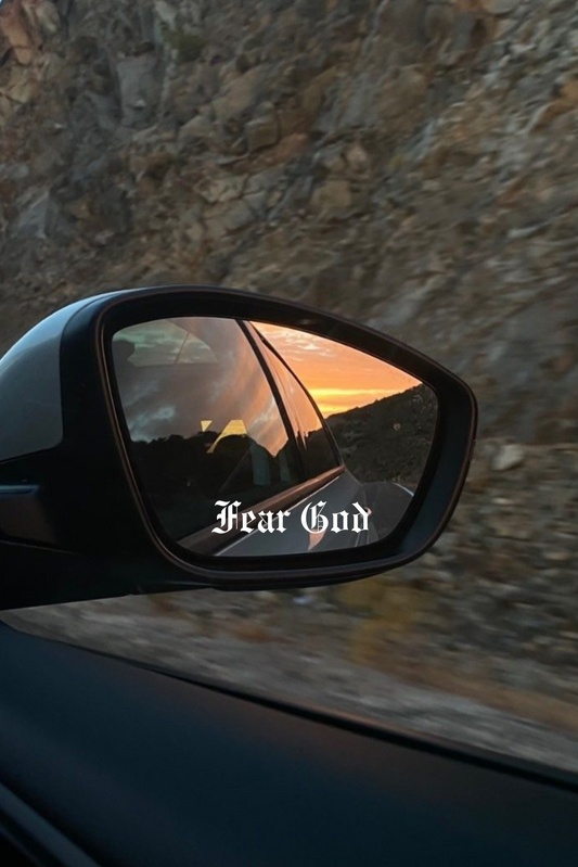 Schriftstil-Muster - Fear God