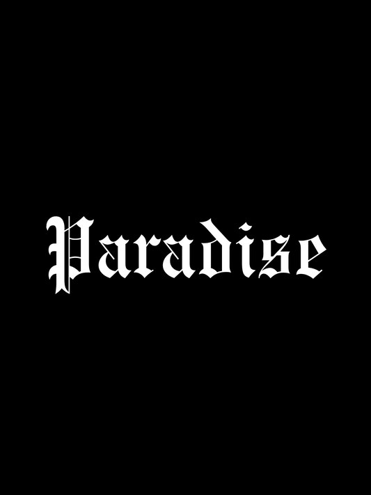 Schriftstil-Muster - Paradise