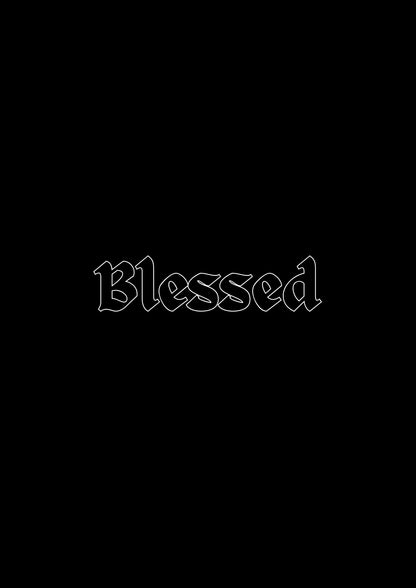 Innenspiegel Autosticker Blessed