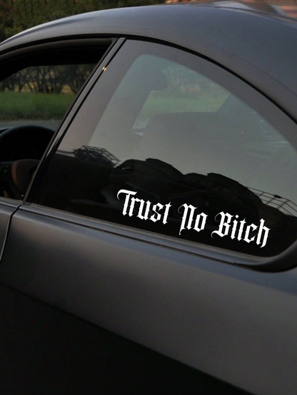 Schriftstil-Muster - Trust No Bitch