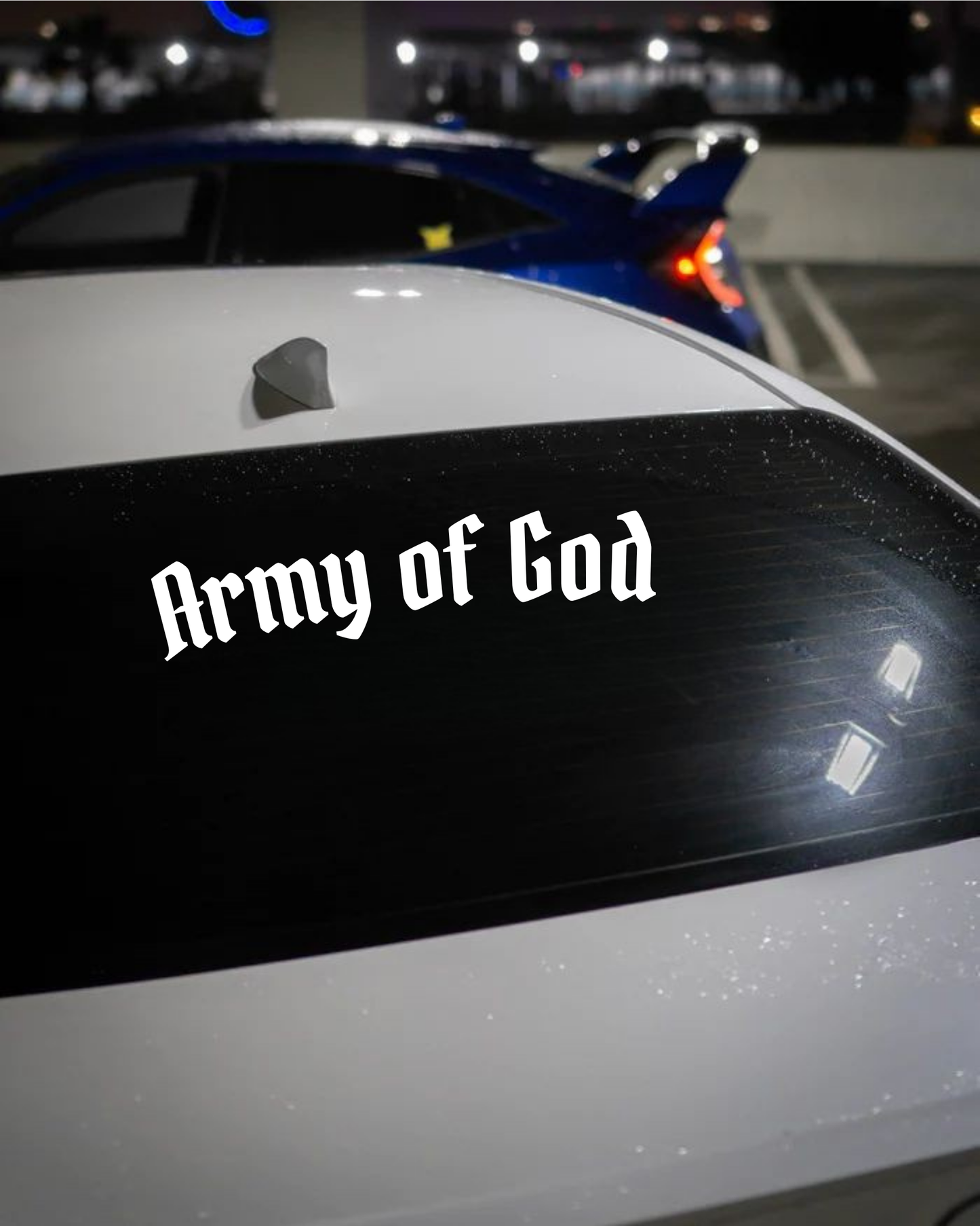 Schriftstil-Muster - Army of God