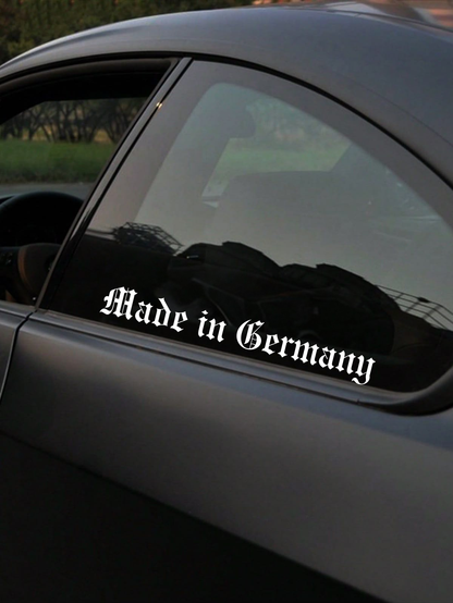 Schriftstil-Muster - Made in Germany