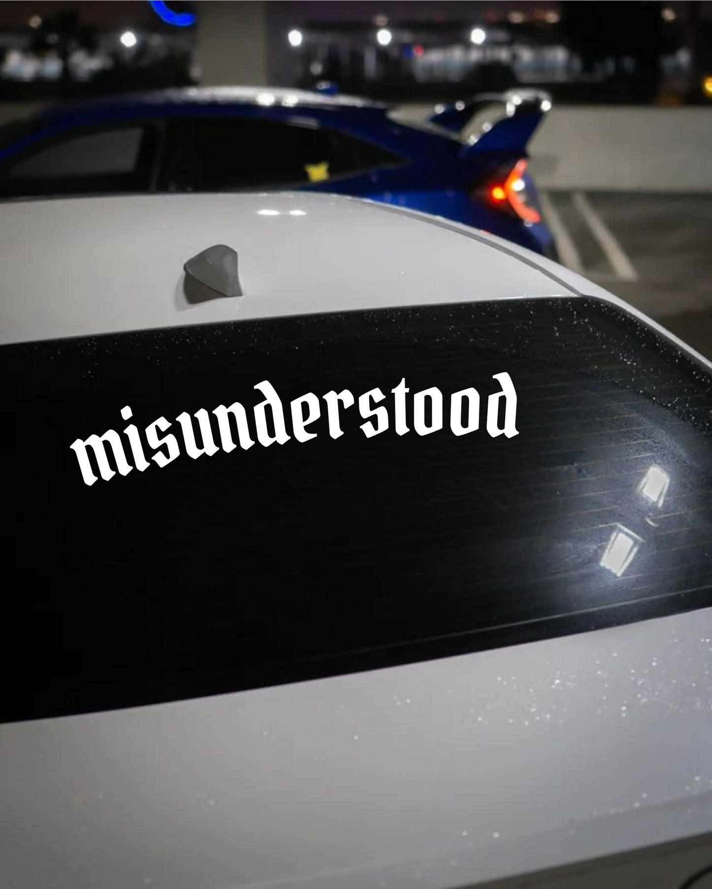 Schriftstil-Muster - Misunderstood