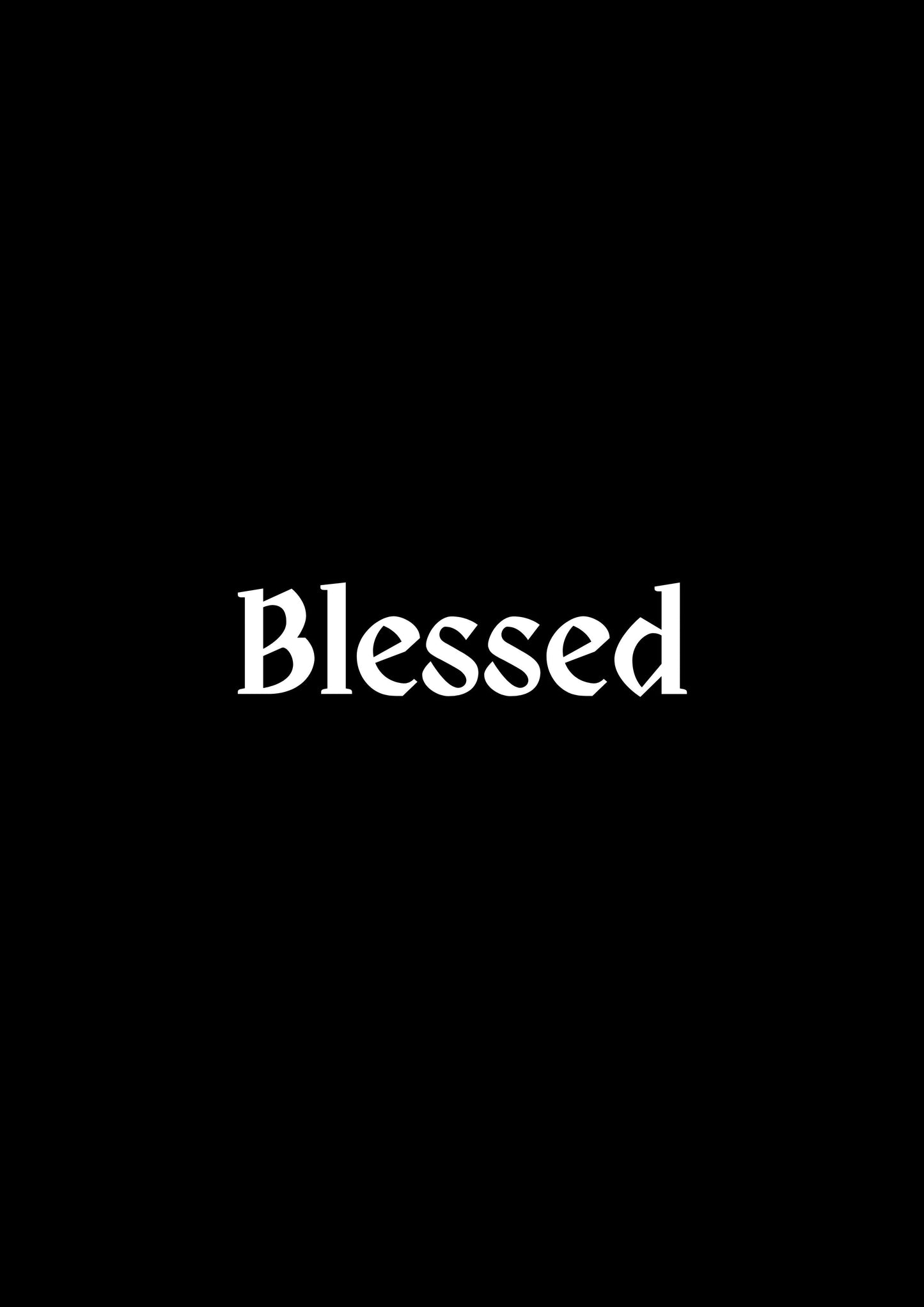 Innenspiegel Autosticker Blessed