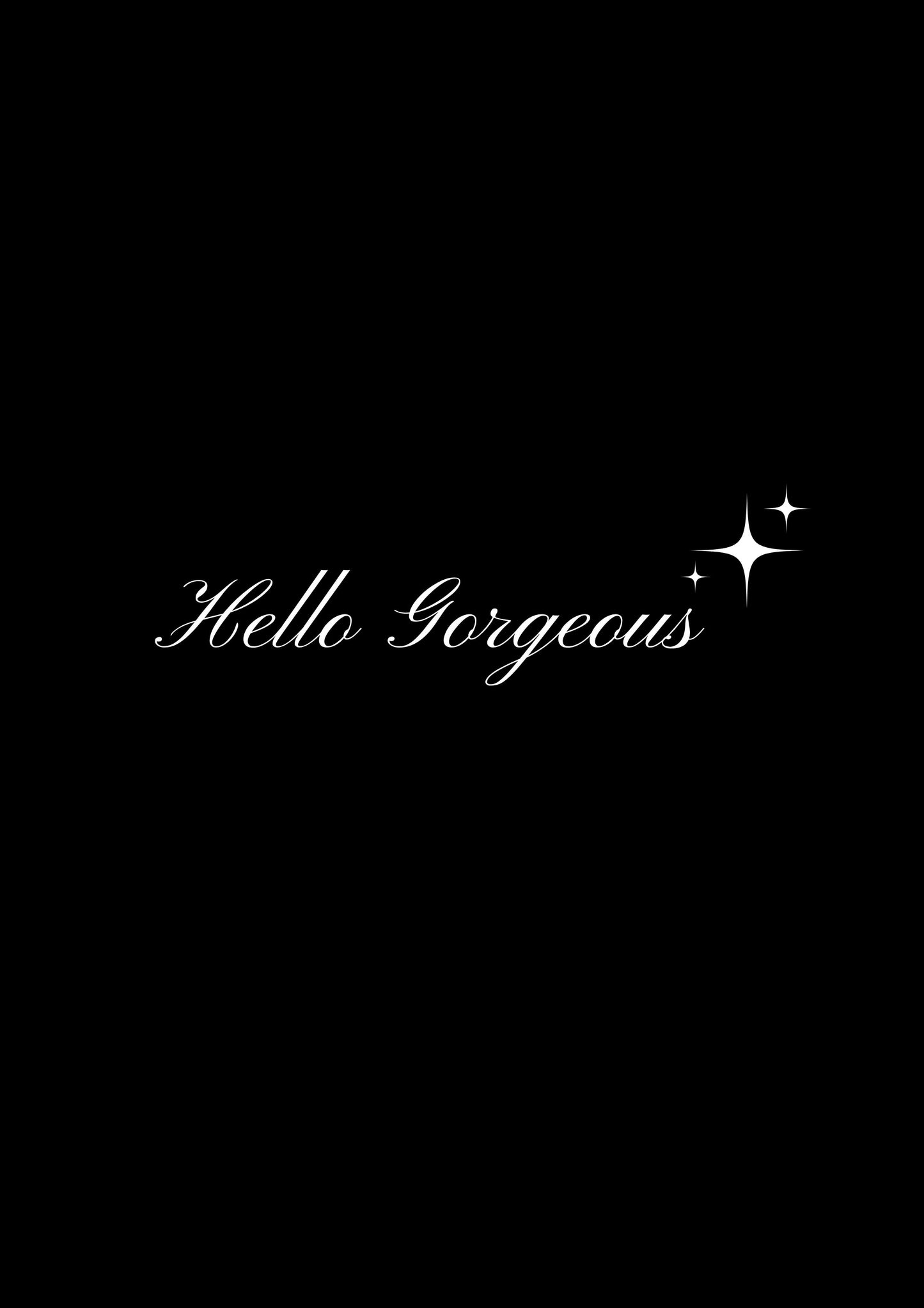 Innenspiegel Autosticker Hello Gorgeous