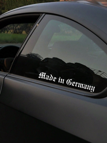 Schriftstil-Muster - Made in Germany