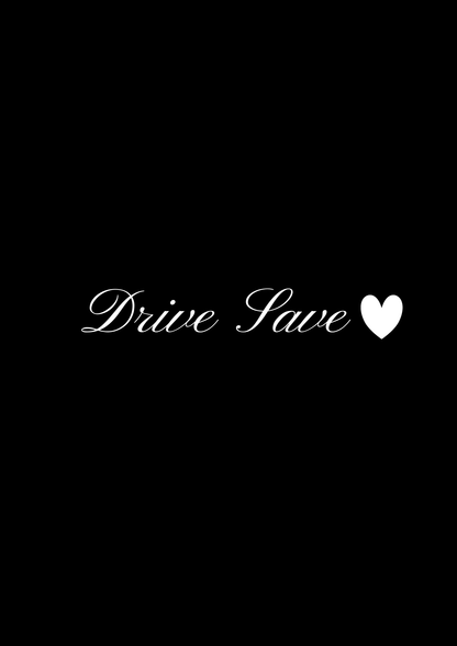 Innenspiegel Autosticker Drive Save