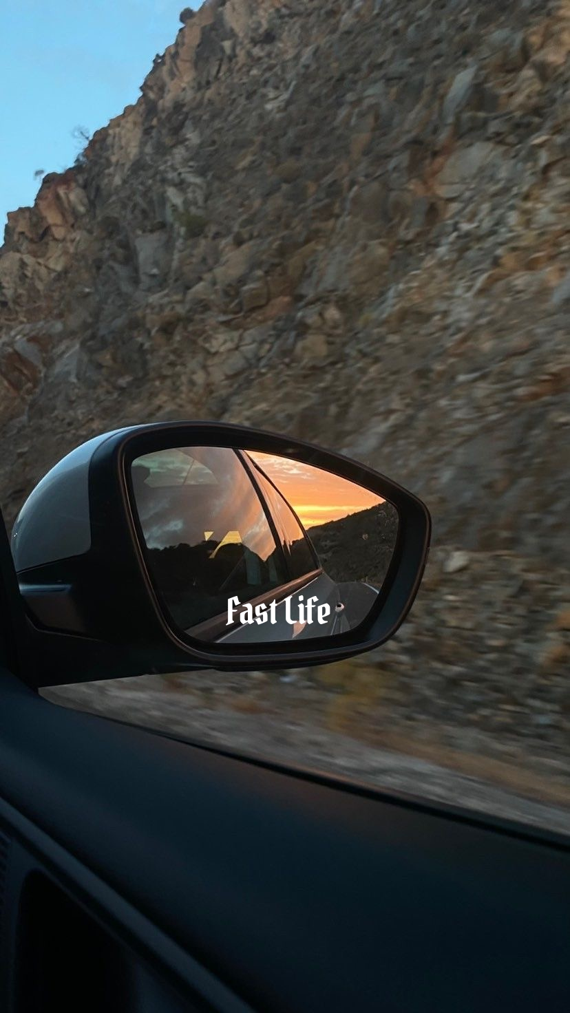 Schriftstil-Muster - Fast Life