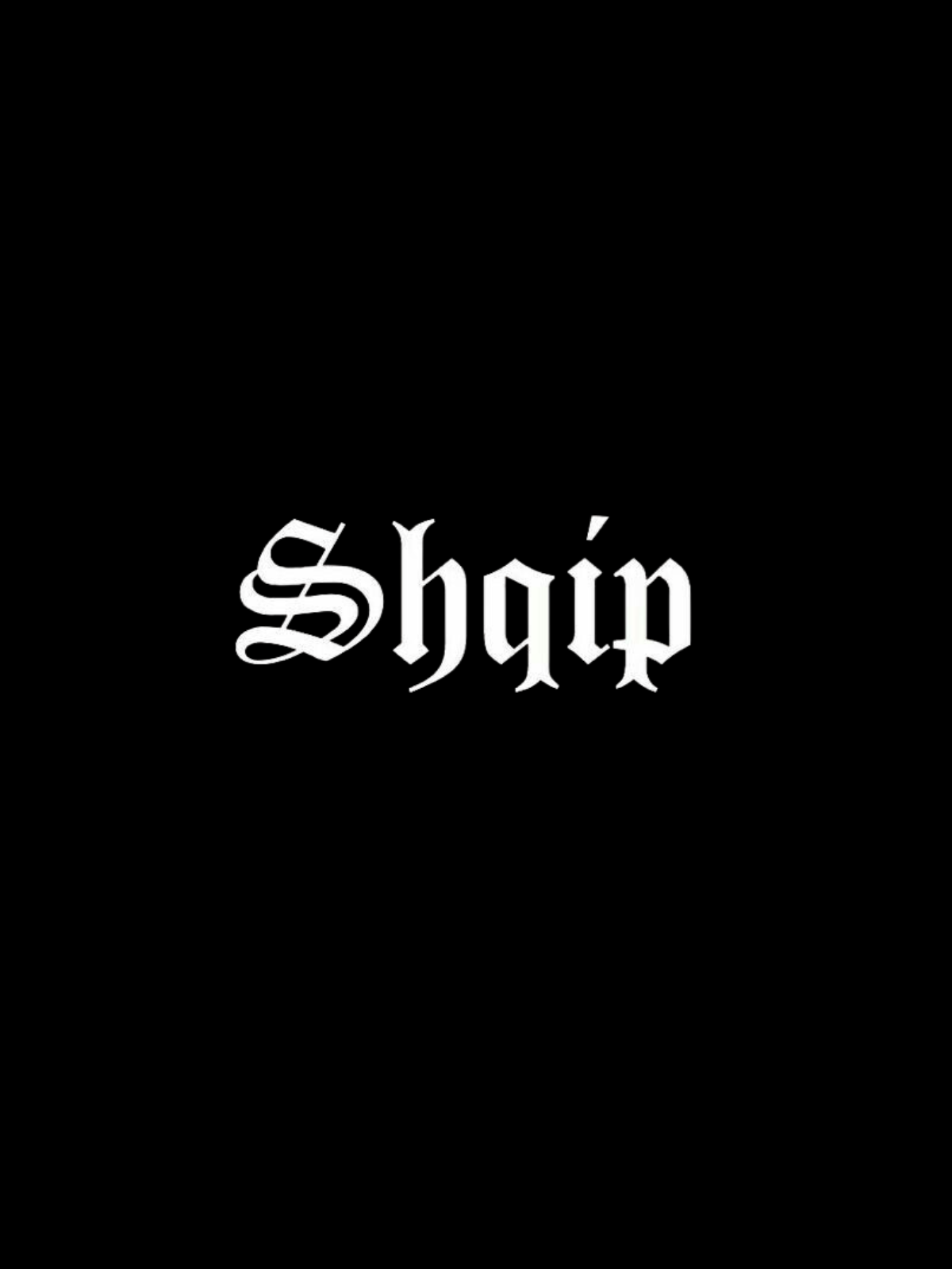 Schriftstil-Muster - Shqip
