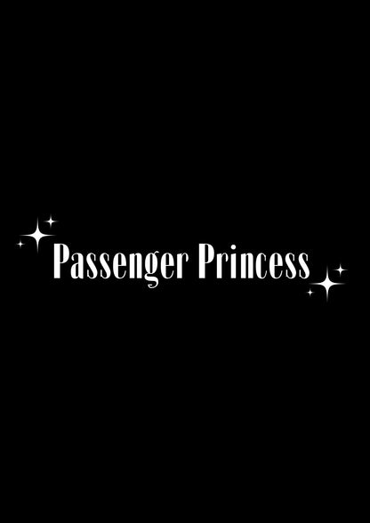 Innenspiegel Autosticker Passenger Princess