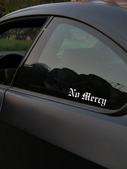 Schriftstil-Muster No Mercy