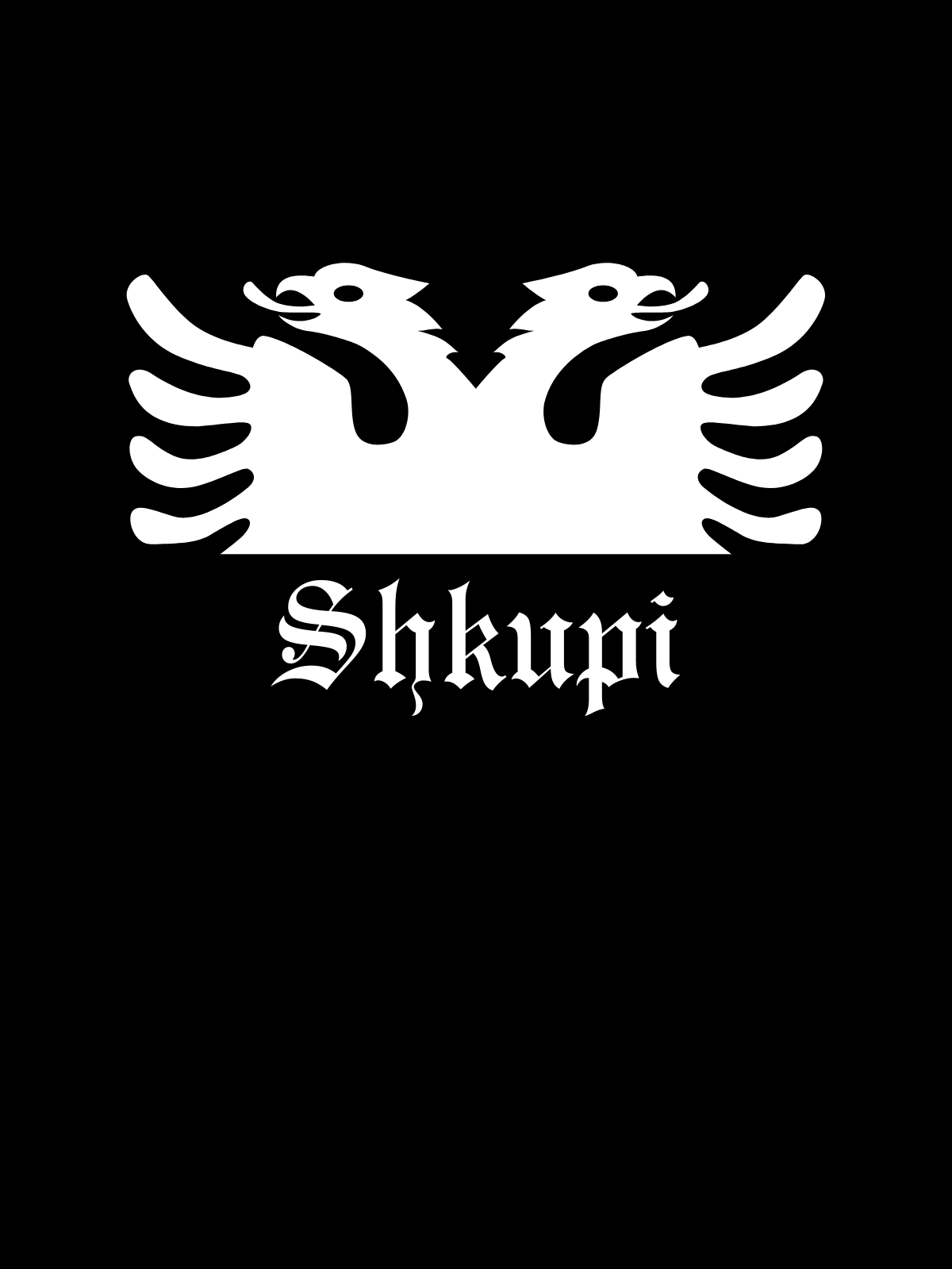 Sticker-Motiv - Albanien/Shkupi