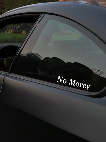 Schriftstil-Muster No Mercy