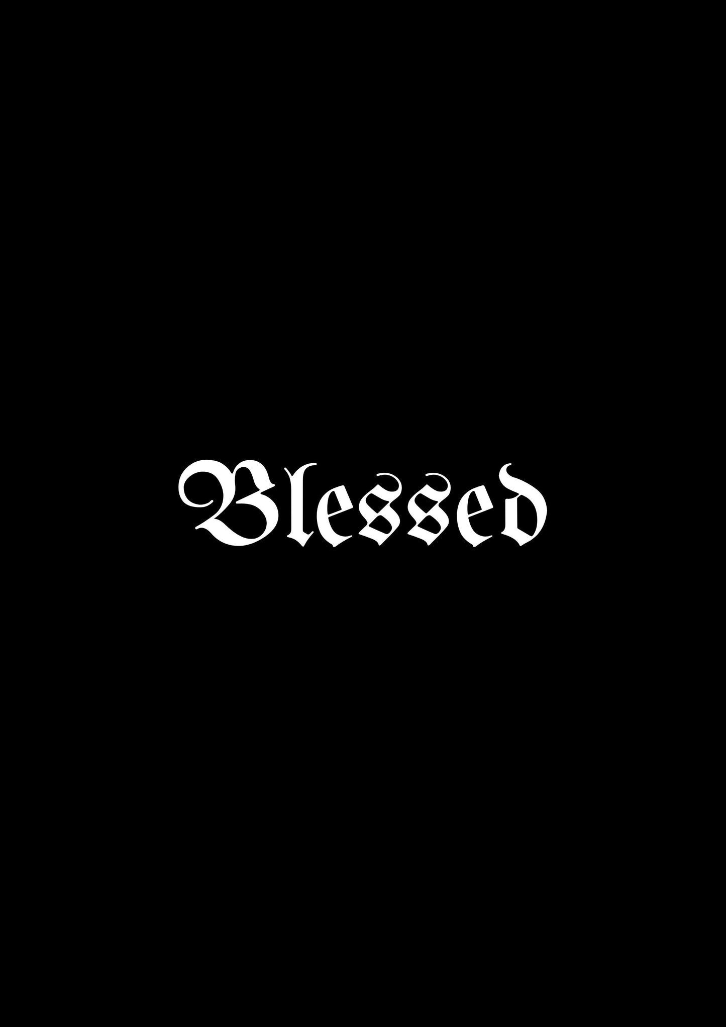 Innenspiegel Autosticker Blessed