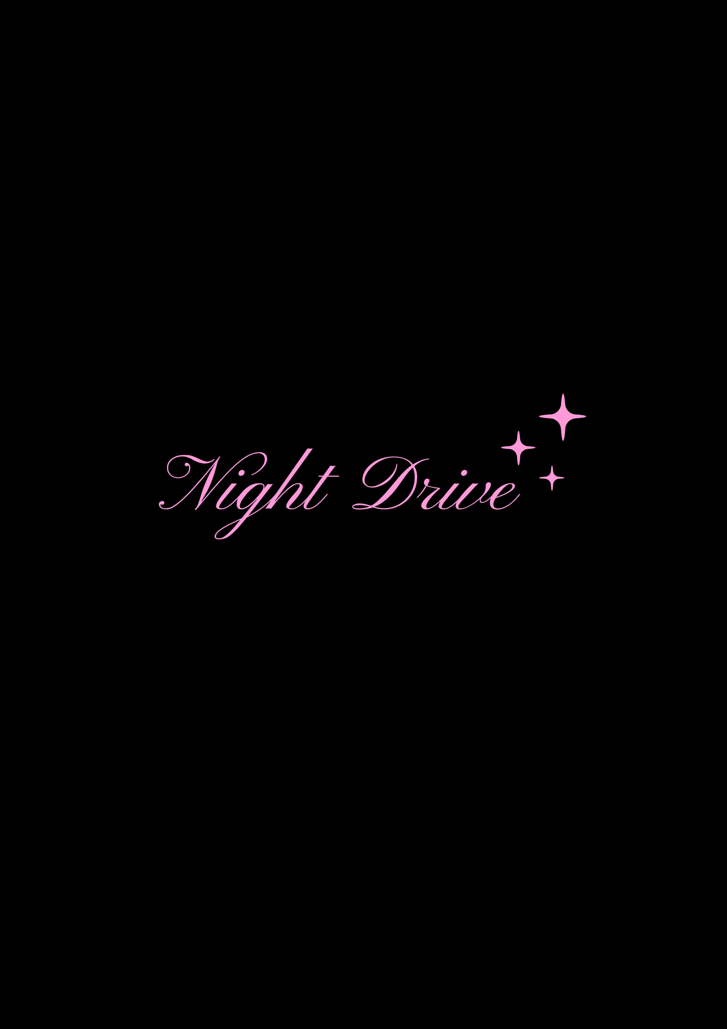 Innenspiegel Autosticker Night Drive