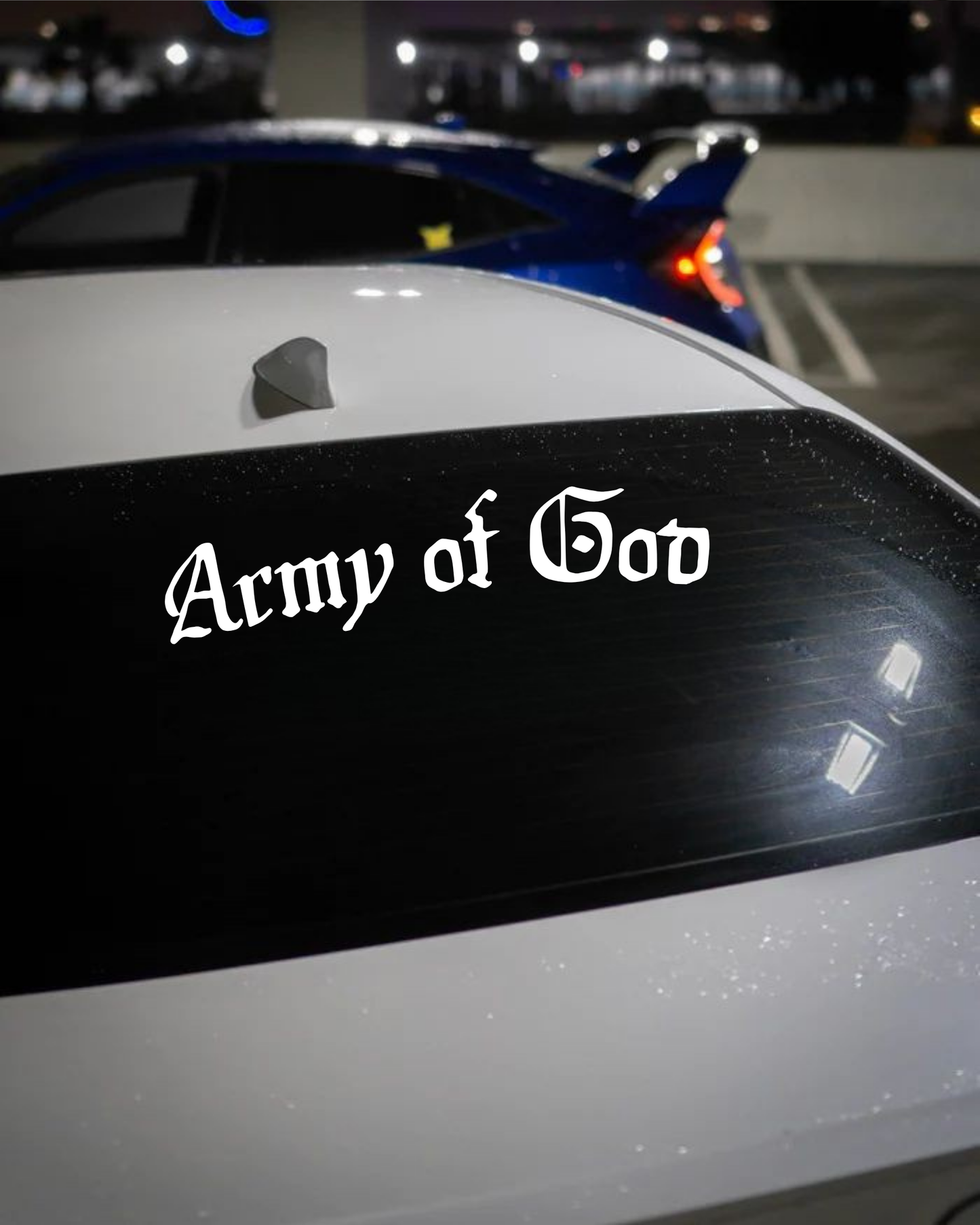 Schriftstil-Muster - Army of God