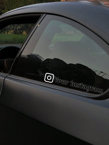 Personalisierte Schriftzüge - Instagram/Icon (Feld Personalisierung Angeben)