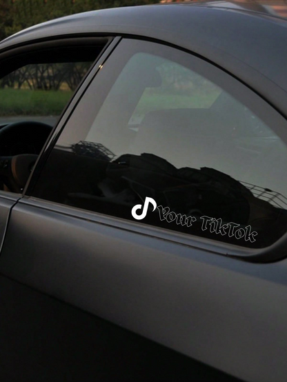 Personalisierte Schriftzüge - TikTok/Icon (Feld Personalisierung Angeben)