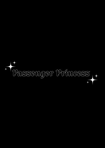 Innenspiegel Autosticker Passenger Princess