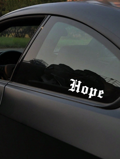 Schriftstil-Muster - Hope