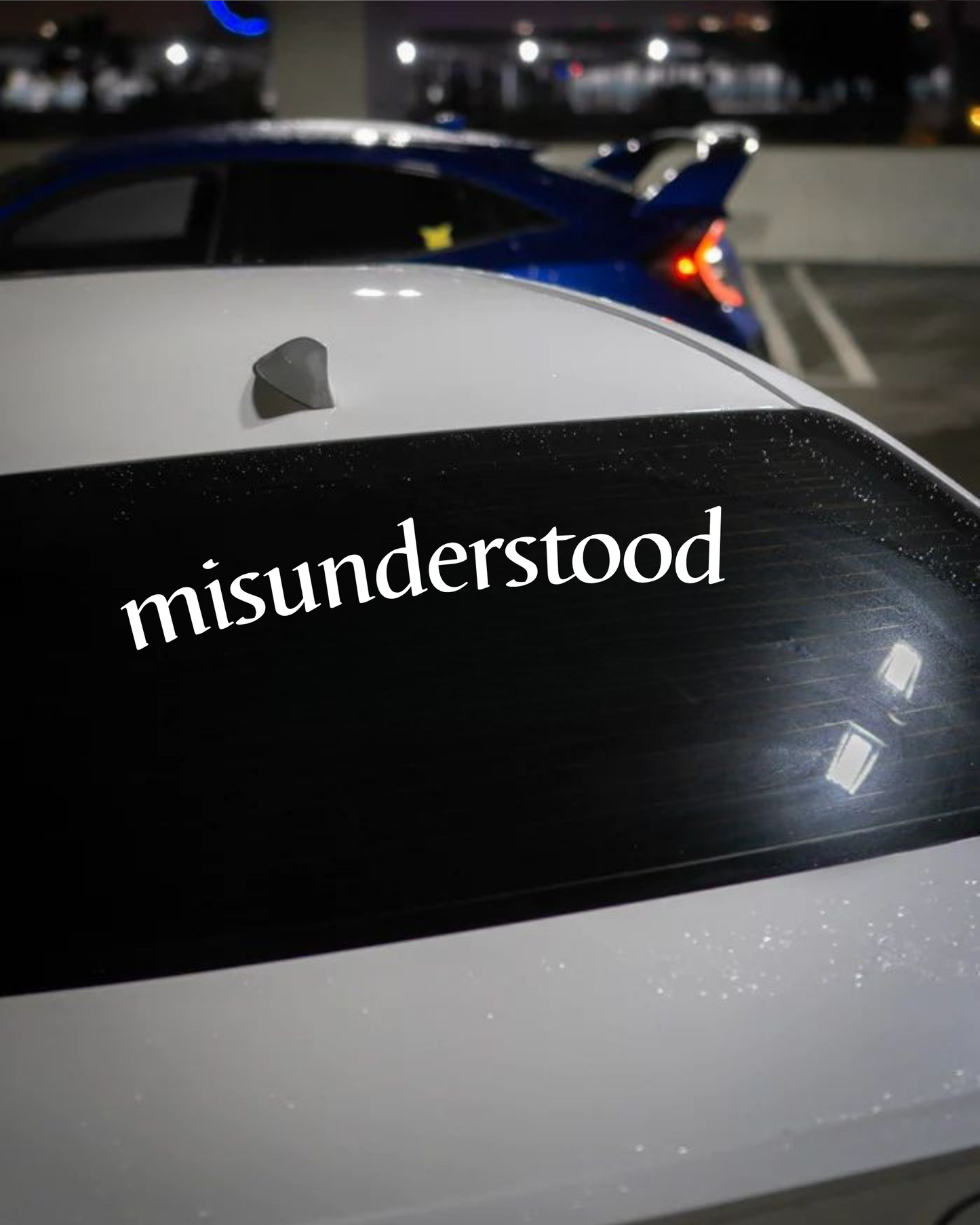 Schriftstil-Muster - Misunderstood
