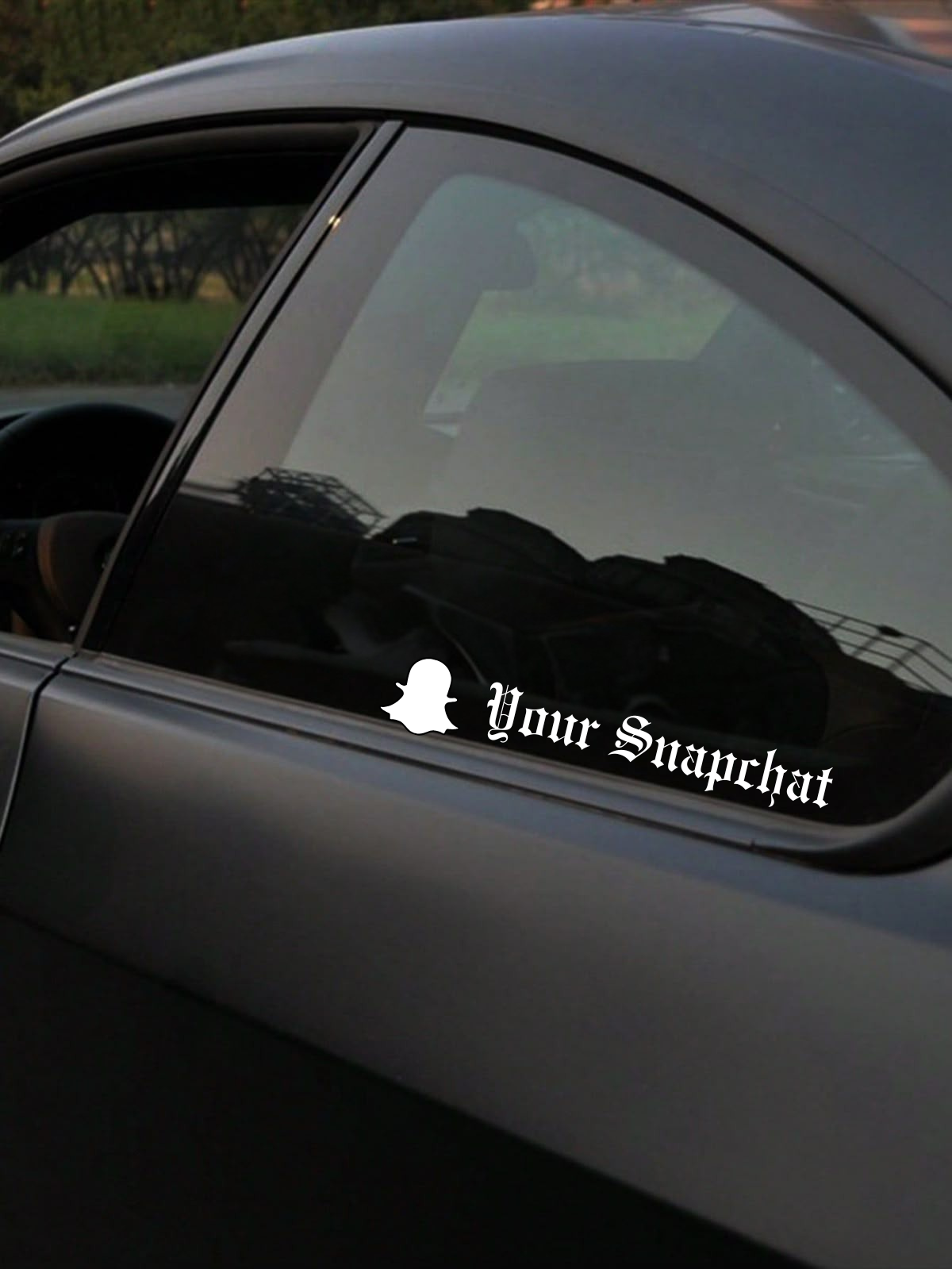 Personalisierte Schriftzüge - Snapchat/Icon (Feld Personalisierung Angeben)