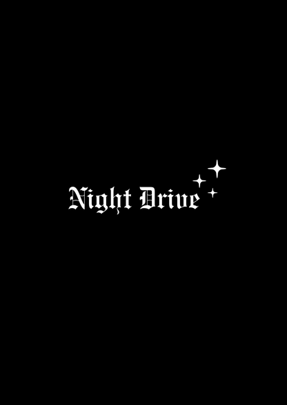 Innenspiegel Autosticker Night Drive