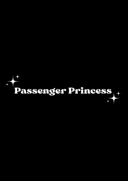Innenspiegel Autosticker Passenger Princess