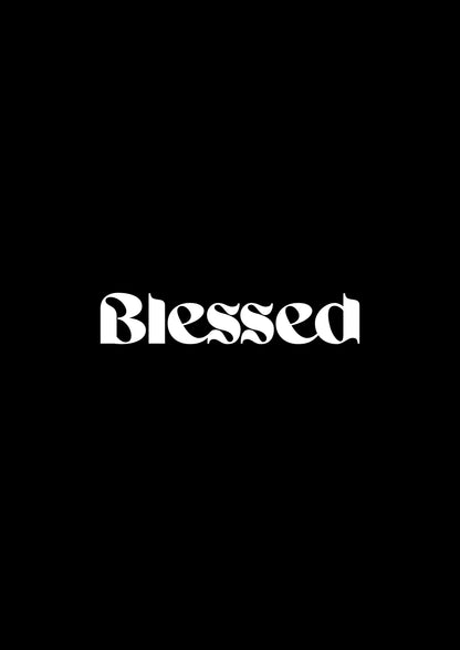 Innenspiegel Autosticker Blessed