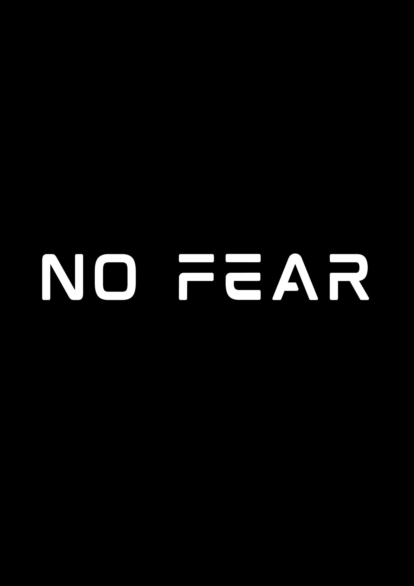 Innenspiegel Autosticker No Fear