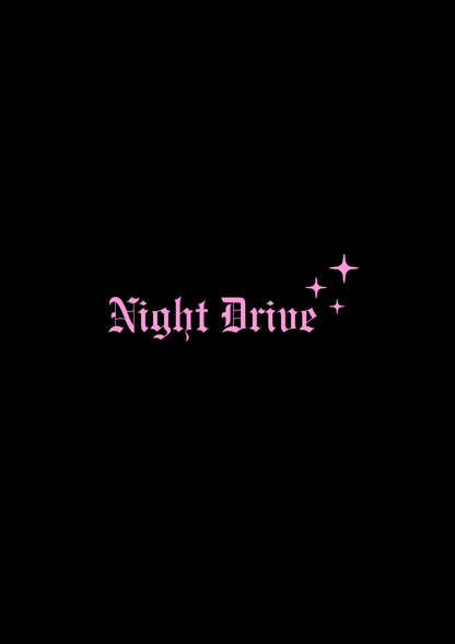 Innenspiegel Autosticker Night Drive
